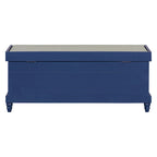 Banc à chaussures cannelé classique avec coussin et 3 tiroirs