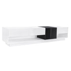 Meuble TV 74" avec rangement et compartiment pour TV jusqu'à 80"