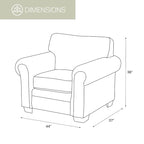 Meuble TV 71" brun avec osier naturel