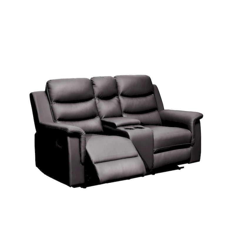 Housse de canapé inclinable avec console centrale
