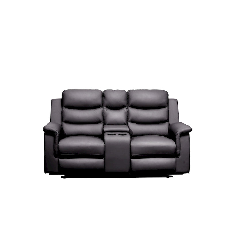 Housse de canapé inclinable avec console centrale