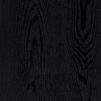 Chambre à coucher 4 pièces en panneaux de bois noir de style vintage