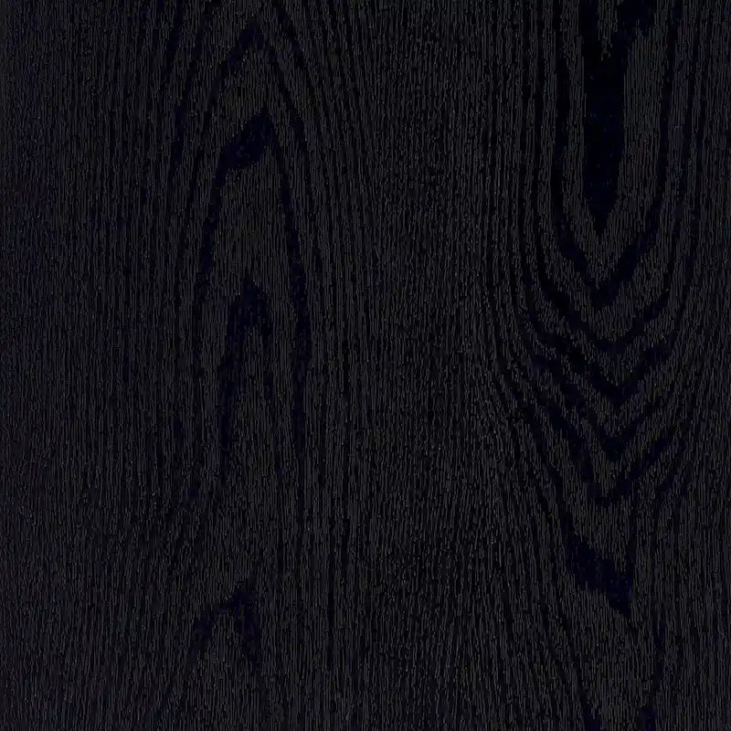 Chambre à coucher 4 pièces en panneaux de bois noir de style vintage