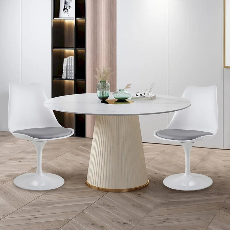 Table à manger moderne et décontractée pour 80 à 100 personnes
