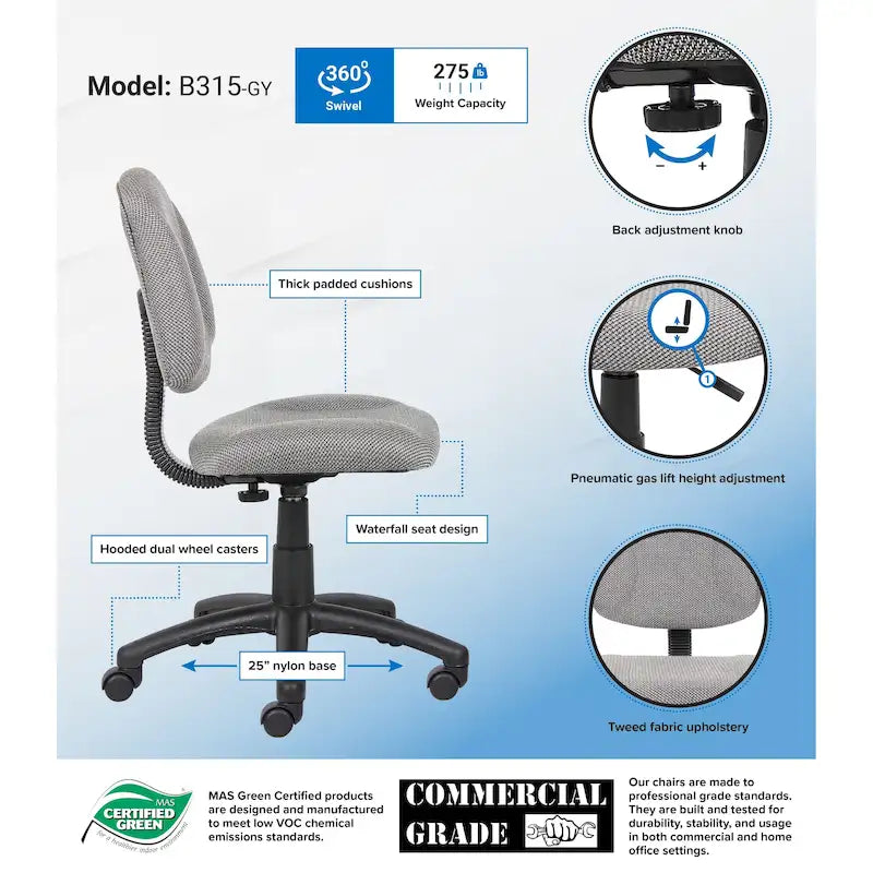 Chaise de posture de luxe