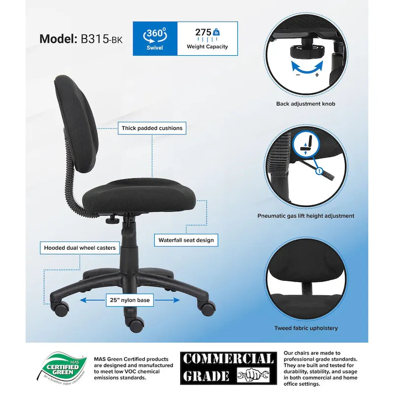 Chaise de posture de luxe