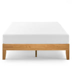 Lit plateforme en pin massif de luxe de 14 pouces