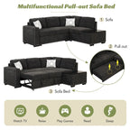Fauteuil inclinable motorisé à dossier haut en tissu bouclé de 35,5 po