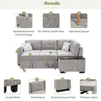 Fauteuil inclinable motorisé à dossier haut en tissu bouclé de 35,5 po
