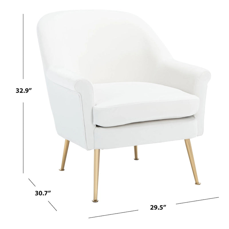 Fauteuil d'appoint - 29,5 L x 30,7 P x 32,9 H - 30Lx31Px33H