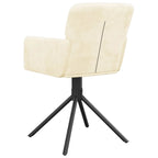 Chaises de salle à manger pivotantes, 2 pièces, fauteuils d'appoint modernes rembourrés en velours - 20,3 x 23,2 x 32,9