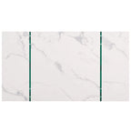 Table basse rectangulaire pieds en verre