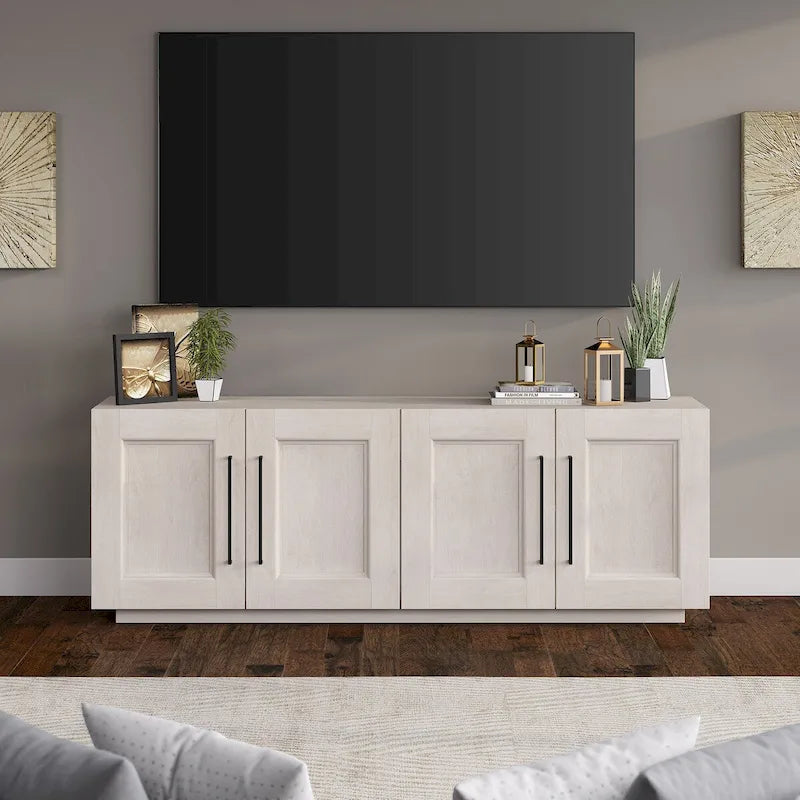 Meuble TV rectangulaire pour téléviseurs jusqu'à 75 po - 68 po de large