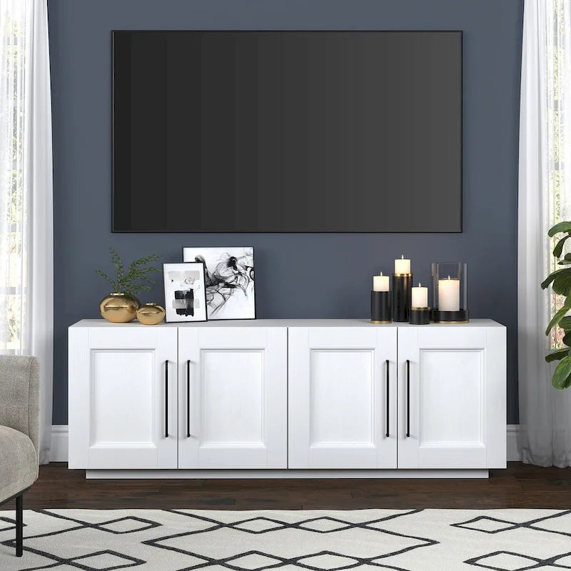 Meuble TV rectangulaire pour téléviseurs jusqu'à 75 po - 68 po de large