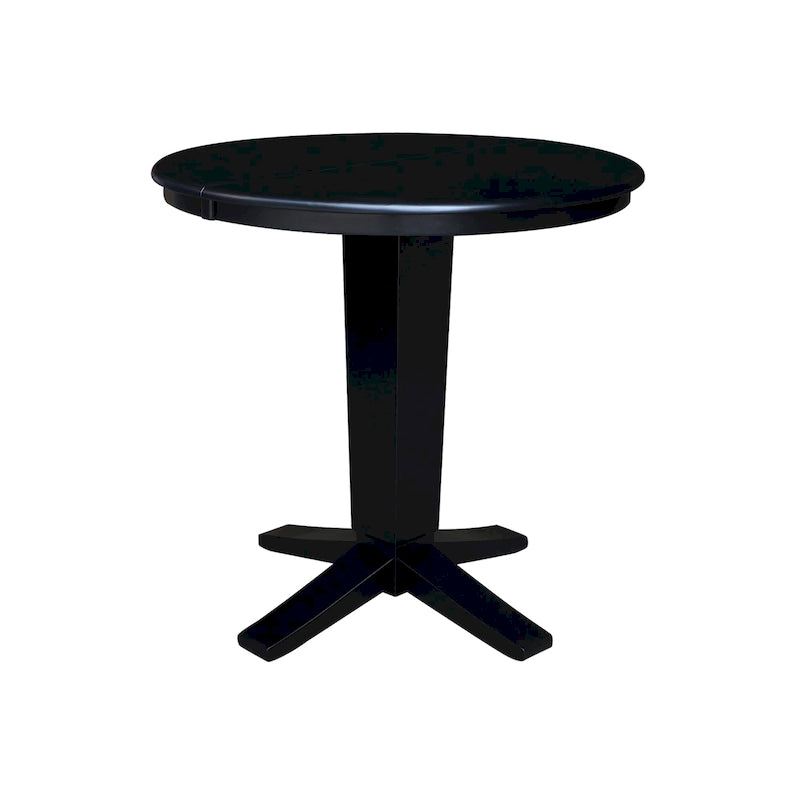 Tabouret de comptoir de ferme à fuseaux de 24 po - 18L x 21P x 39H