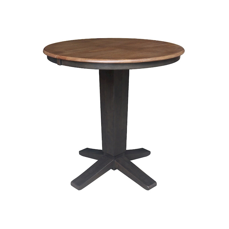 Tabouret de comptoir de ferme à fuseaux de 24 po - 18L x 21P x 39H
