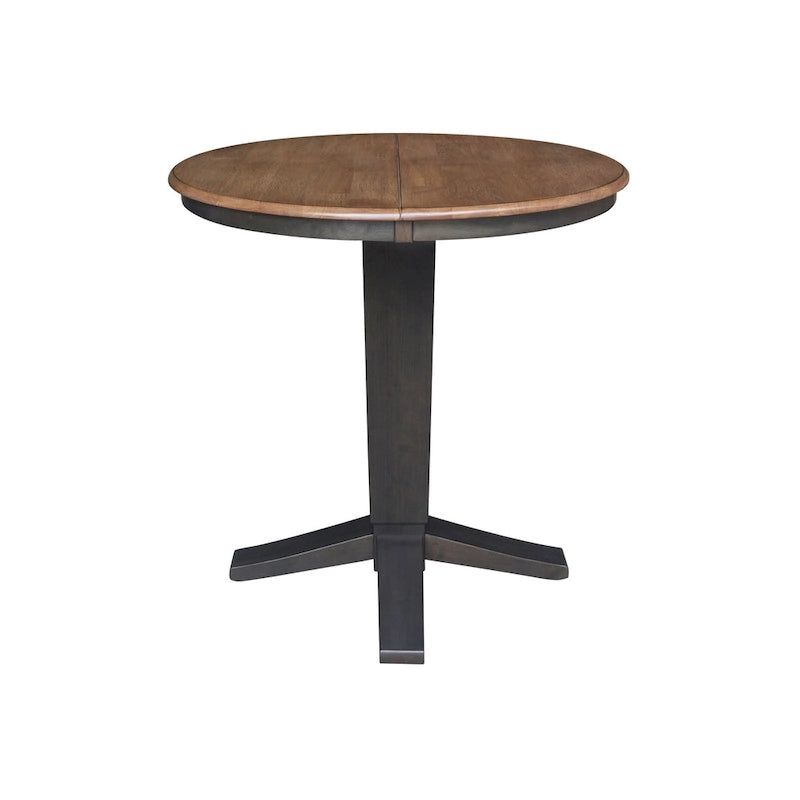 Tabouret de comptoir de ferme à fuseaux de 24 po - 18L x 21P x 39H