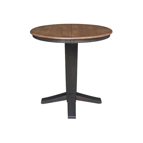 Tabouret de comptoir de ferme à fuseaux de 24 po - 18L x 21P x 39H