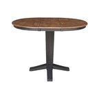 Tabouret de comptoir de ferme à fuseaux de 24 po - 18L x 21P x 39H