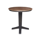 Tabouret de comptoir de ferme à fuseaux de 24 po - 18L x 21P x 39H