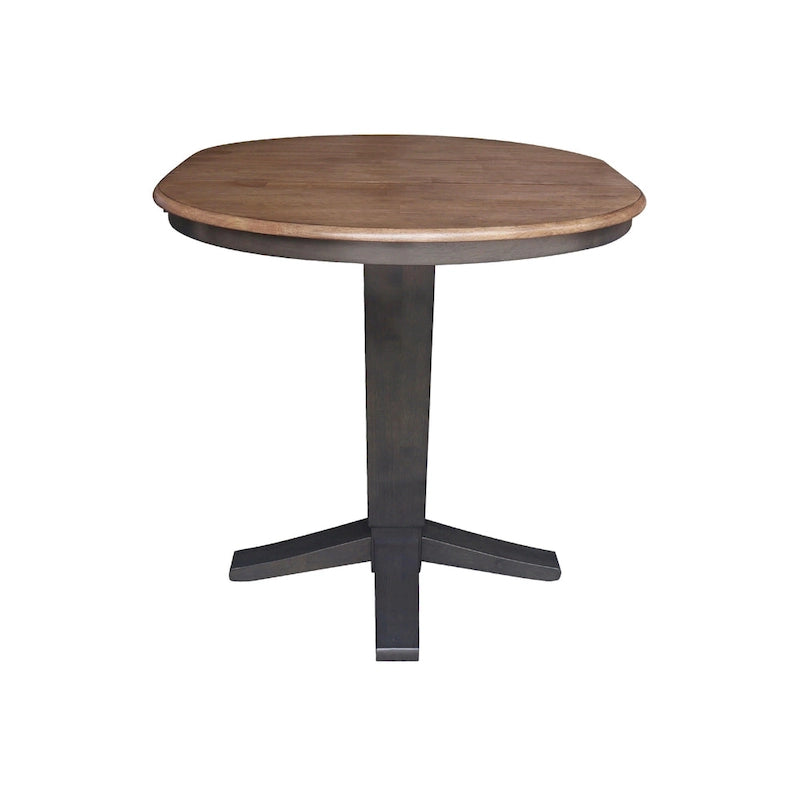Tabouret de comptoir de ferme à fuseaux de 24 po - 18L x 21P x 39H