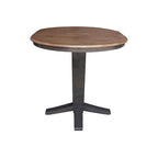 Tabouret de comptoir de ferme à fuseaux de 24 po - 18L x 21P x 39H