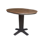 Tabouret de comptoir de ferme à fuseaux de 24 po - 18L x 21P x 39H