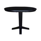Tabouret de comptoir de ferme à fuseaux de 24 po - 18L x 21P x 39H