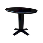 Tabouret de comptoir de ferme à fuseaux de 24 po - 18L x 21P x 39H