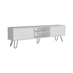 Meuble TV 2 portes Pieds épingles
