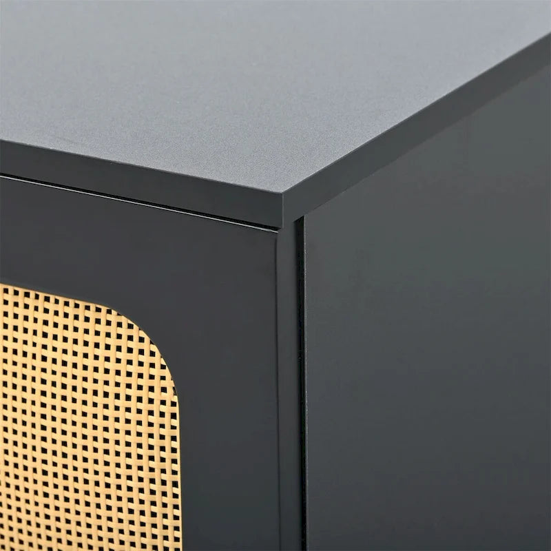 Meuble TV tissé pour téléviseurs jusqu'à 70 po